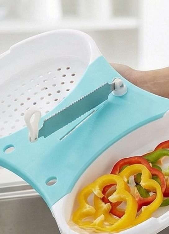 Cut-N-Wash Deluxe Chopping Board